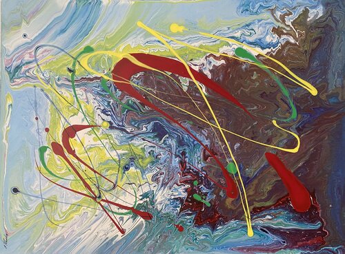 abstract van Eka Peradze, Schilderij te koop op Singulart