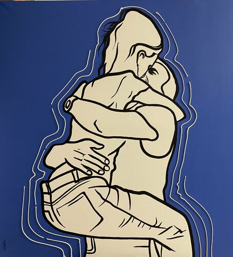 Action. Love. 36 van Eka Peradze, Schilderij te koop op Singulart