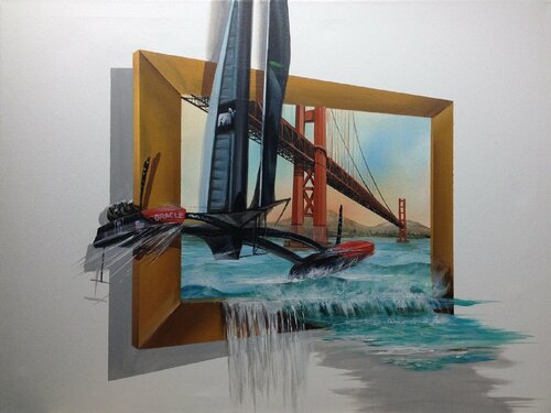 3D Painting. Eka Peradze Art par Eka Peradze, Peinture en vente sur Singulart