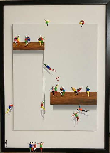 action. Freiheit 7 par Eka Peradze, Peinture en vente sur Singulart