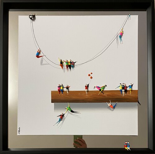 Action. Eka. Freedom par Eka Peradze, Peinture en vente sur Singulart
