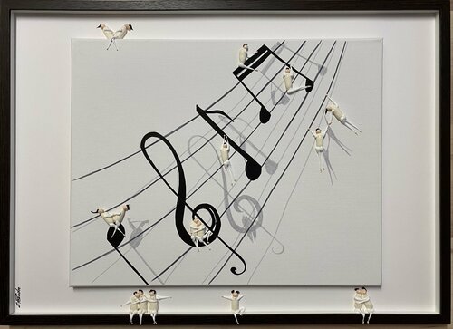 action. Freiheit 67 par Eka Peradze, Peinture en vente sur Singulart