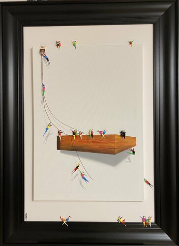 action. Freiheit 778 par Eka Peradze, Peinture en vente sur Singulart