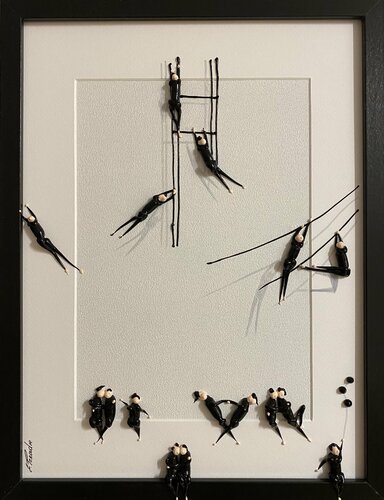 Freiheit ll-1417 par Eka Peradze, Peinture en vente sur Singulart