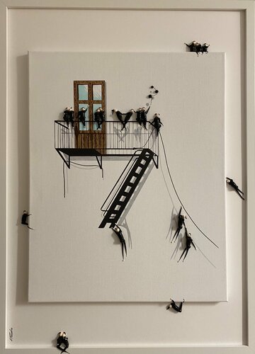 Freiheit ll-67 par Eka Peradze, Peinture en vente sur Singulart