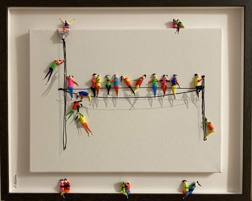 action. Freiheit 7 par Eka Peradze, Peinture en vente sur Singulart