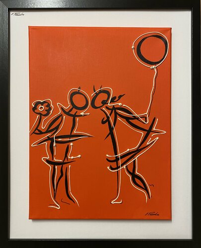 Freiheit.-14-89UP van Eka Peradze, Schilderij te koop op Singulart