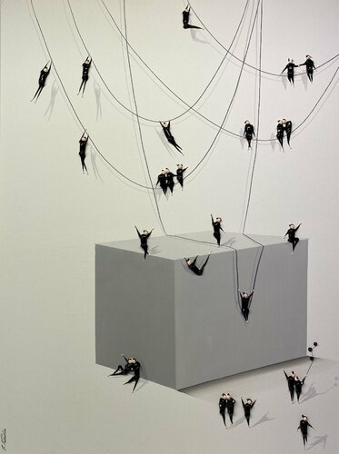 action. Freiheit lX15 par Eka Peradze, Peinture en vente sur Singulart