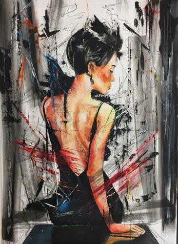 women van Eka Peradze, Schilderij te koop op Singulart