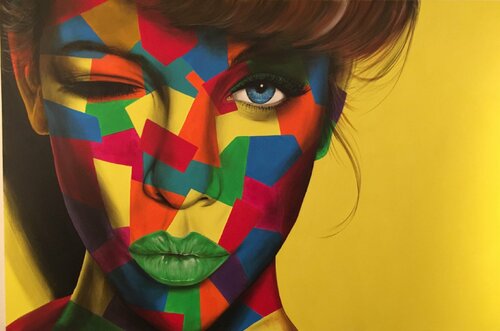 Porträt Frau van Eka Peradze, Schilderij te koop op Singulart