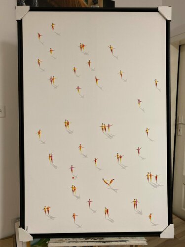 Dancing. Freedom par Eka Peradze, Peinture en vente sur Singulart