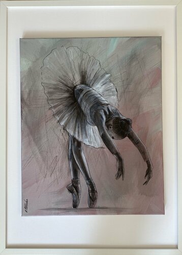 Action. Balerina by Eka Peradze, Painting for Sale on Singulart