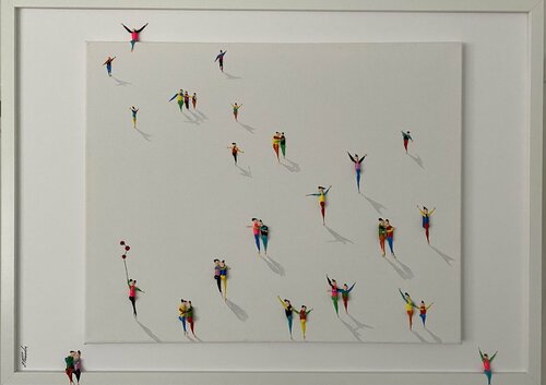 Action. Liebe.Freiheit ll-78 par Eka Peradze, Peinture en vente sur Singulart
