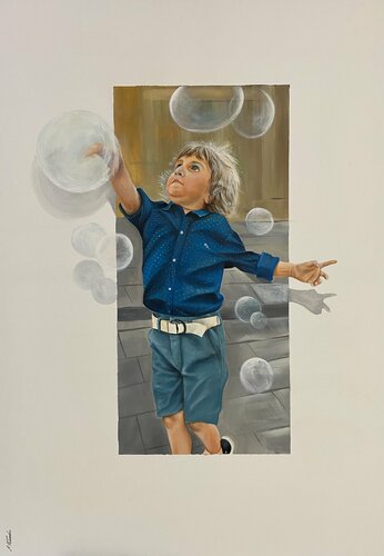 Action.Amadeus. von Eka Peradze, Malerei kaufen auf Singulart