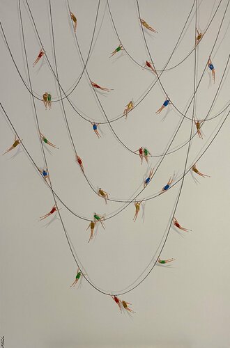 Action. Freedom. 3D di Eka Peradze, Pittura in vendita su Singulart