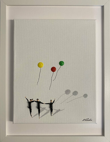(action) freedom. 21 par Eka Peradze, Peinture en vente sur Singulart