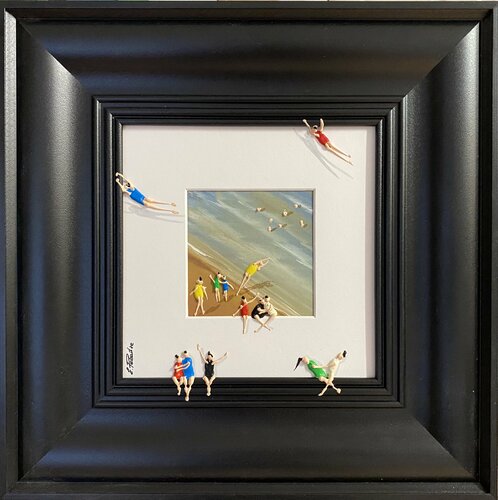 3D Day on the beach II par Eka Peradze, Peinture en vente sur Singulart