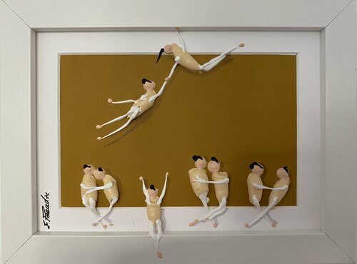 Freiheit -41 van Eka Peradze, Schilderij te koop op Singulart