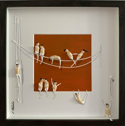 Freiheit 7887 van Eka Peradze, Schilderij te koop op Singulart