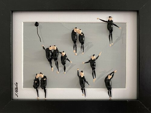 Action.Freiheit -79! van Eka Peradze, Schilderij te koop op Singulart