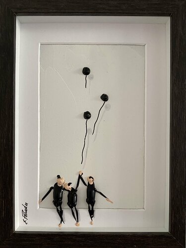Action.Freiheit -397N par Eka Peradze, Peinture en vente sur Singulart