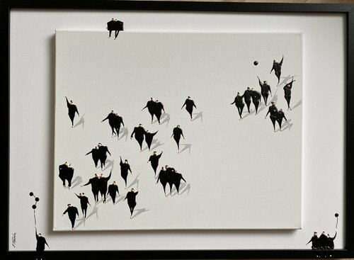 (action) freedom. 18J par Eka Peradze, Peinture en vente sur Singulart