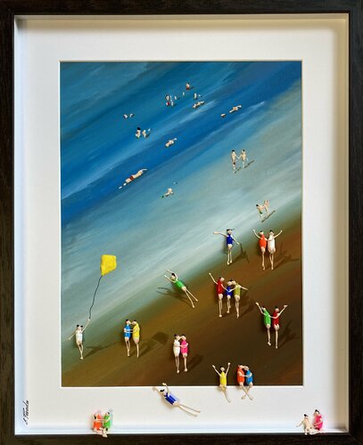 3D Day on the beach 11 par Eka Peradze, Peinture en vente sur Singulart