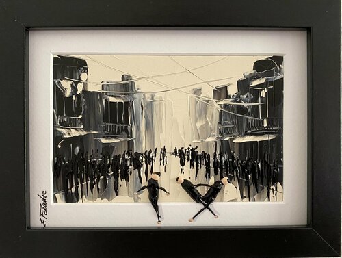 Stadt  -5 par Eka Peradze, Peinture en vente sur Singulart