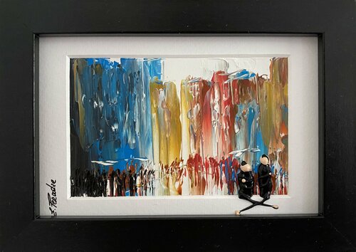 Stadt  -5Z par Eka Peradze, Peinture en vente sur Singulart