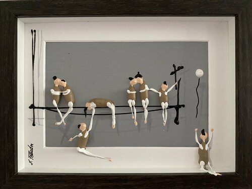 Action.Freiheit -79IP par Eka Peradze, Peinture en vente sur Singulart