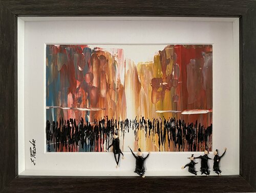 Stadt  -51 par Eka Peradze, Peinture en vente sur Singulart