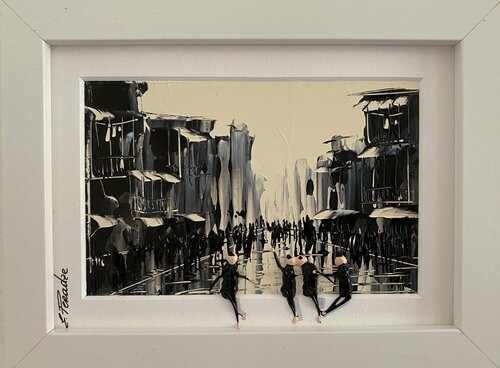 Stadt  -55 par Eka Peradze, Peinture en vente sur Singulart