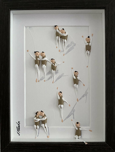 Action.Freiheit -39S de Eka Peradze, Pintura a la venta en Singulart