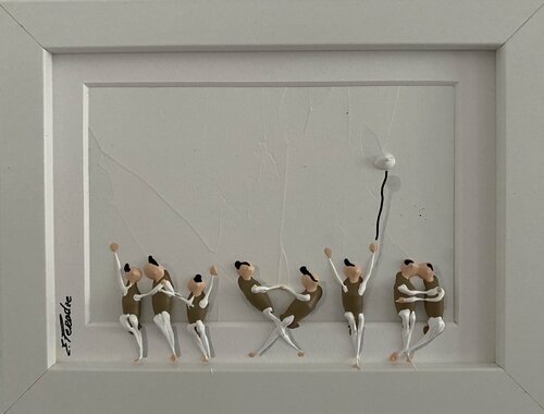 Action.Freiheit -817 de Eka Peradze, Pintura a la venta en Singulart