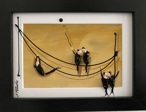 Action.Freiheit -8Ü de Eka Peradze, Pintura a la venta en Singulart