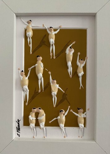 Action.Freiheit -45 de Eka Peradze, Pintura a la venta en Singulart