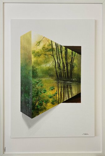 3D Freedom.  Natur. de Eka Peradze, Pintura a la venta en Singulart