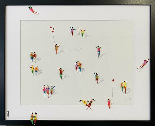 Action.Freiheit -45MK par Eka Peradze, Peinture en vente sur Singulart