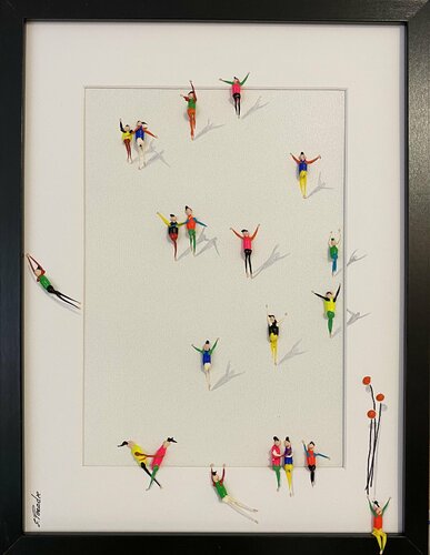 Action. Liebe.Freiheit ll-679 par Eka Peradze, Peinture en vente sur Singulart