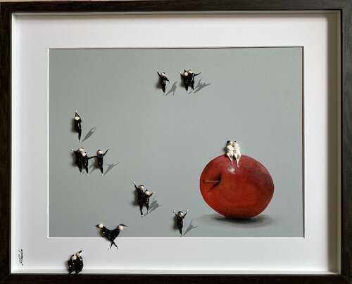 Action.Freiheit -45MK par Eka Peradze, Peinture en vente sur Singulart