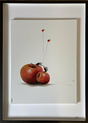 Action. Liebe.Freiheit ll-678 par Eka Peradze, Peinture en vente sur Singulart