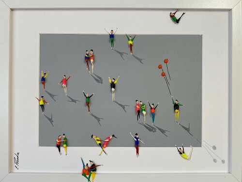 Action.Freiheit -4i par Eka Peradze, Peinture en vente sur Singulart