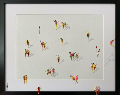 Action.Freiheit -17: par Eka Peradze, Peinture en vente sur Singulart