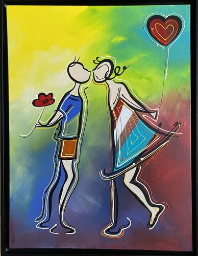 Liebe van Eka Peradze, Schilderij te koop op Singulart