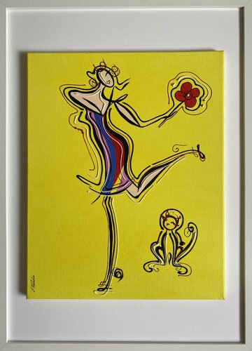 Liebe par Eka Peradze, Peinture en vente sur Singulart
