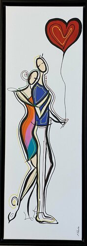 Love. par Eka Peradze, Peinture en vente sur Singulart