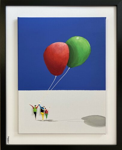 Action. Action.Freiheit.-14iö par Eka Peradze, Peinture en vente sur Singulart