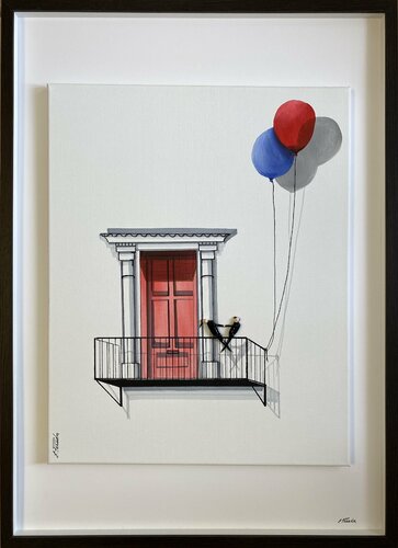 Action. Action.Freiheit.-17& par Eka Peradze, Peinture en vente sur Singulart