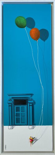 Action. Action.Freiheit.-17& par Eka Peradze, Peinture en vente sur Singulart