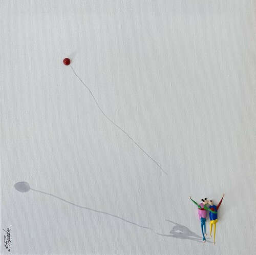 Action. Action.Freiheit.-15uz par Eka Peradze, Peinture en vente sur Singulart